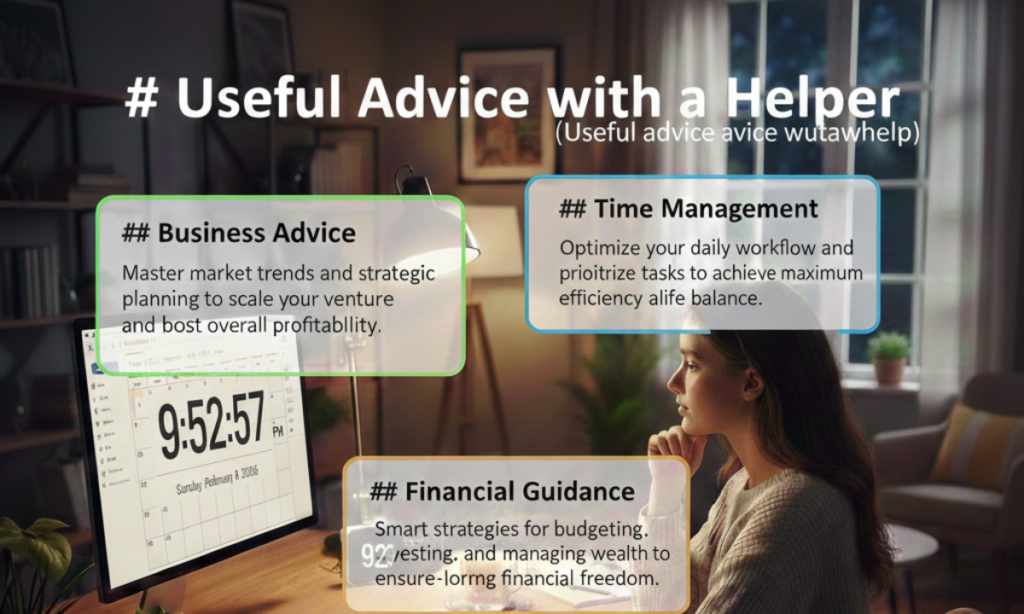 Useful Advice Wutawhelp