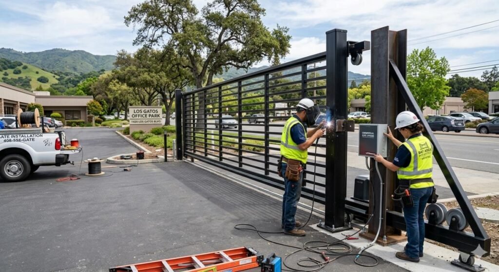 Commercial Gate Installation Los Gatos