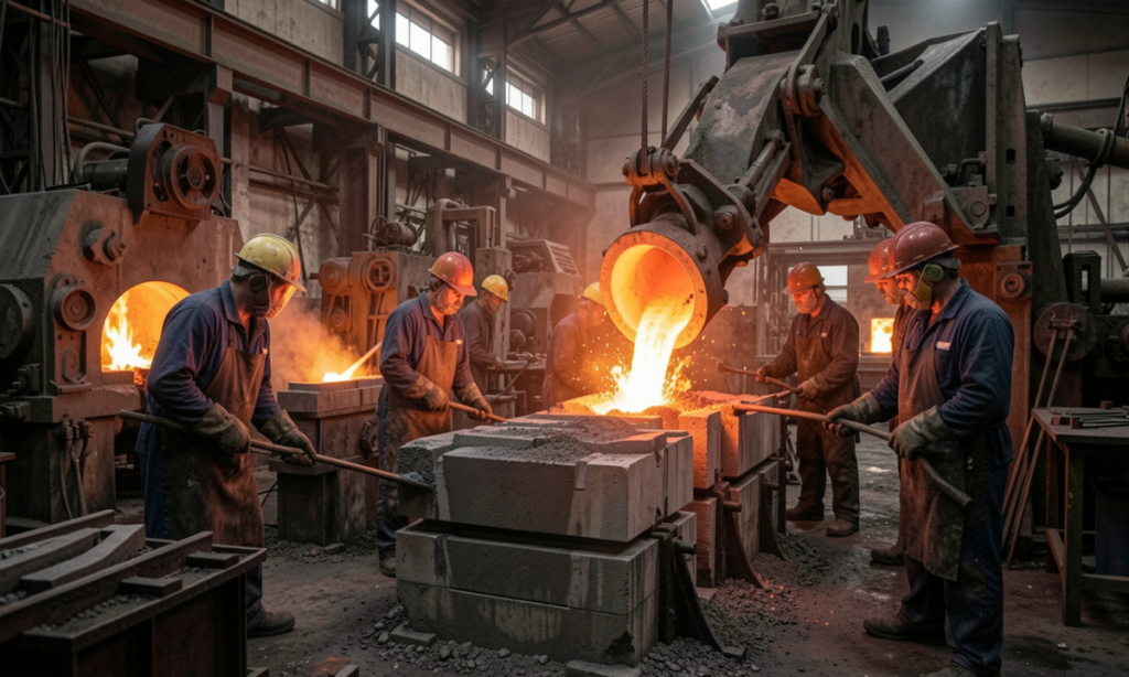 Cast Iron Foundries in the USA for Automotive and Heavy Machinery