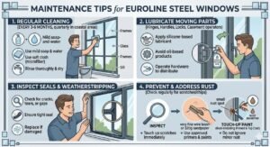 Euroline Steel Windows