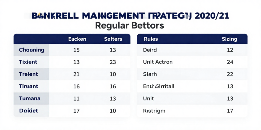 Bankroll Management Strategy for Thai League 2020/21 Regular Bettors