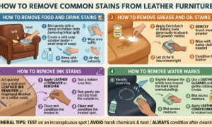 How to Clean Leather Furniture Properly